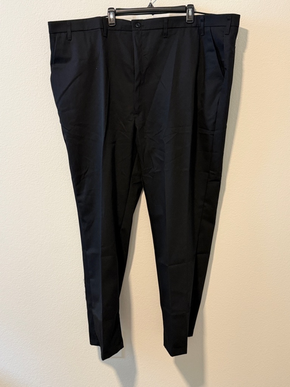 Men's WrinkleFree Regular Fit Twill Blend Work Pants